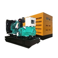 Nouveau Générateur Diesel Silencieux sur Remorque Mobile Ouverte 30kw 50kw 80kw 100kw 120kw 150kw 160kw 300kw à Prix Compétitif pour la Vente