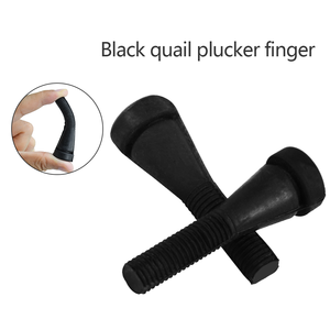 Machine à gratter pour volaille, équipement d'abattoir de poulet à haute résistance avec pince en caoutchouc - Product Image 3