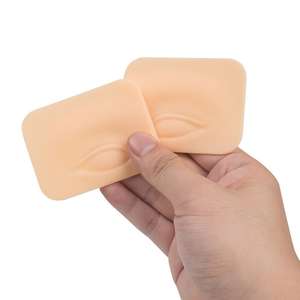 1 par nuevos <span class=keywords><strong>ojos</strong></span> 3D ceja ojo piel de silicona Microblading práctica piel <span class=keywords><strong>tatuaje</strong></span> suministros para maquillaje permanente - Product Image 4