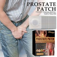 Nombril prostatique naturel soulager le traitement du plâtre urinaire coussin de prostate à base de plantes Patch de santé masculine