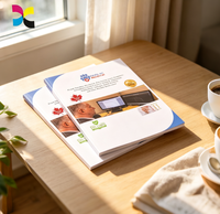 Brochure de produit médical personnalisée de qualité supérieure, couverture souple, laminage mat, papier écologique, expédition rapide