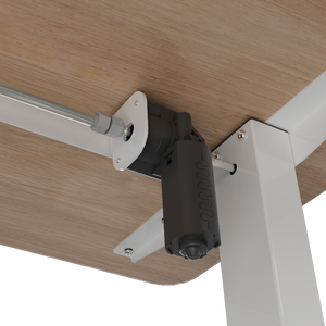 Bureau debout électrique ergonomique à moteur unique avec cadre en acier pour le bureau à domicile - Product Image 4