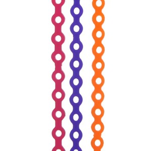 Elástico Ortodôntico Colorido para Aparelhos Dentários, Corrente de Borracha Manual de 15 pés Classe II em Promoção - Product Image 4