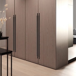 Furniture Handle Bar Aluminum Alloy Brushed Minimalist Cabinet Door Shoe Cabinet Easy Installation - Product Image 2