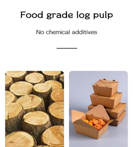 קראפט קרטון נייר אריזה תיבת חלון קרטון נייר תיבת מלבן קטן מלבן עם חלון pvc - Product Image 3