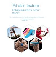 Bande de sport en coton à forte viscosité EAB personnalisée pour la lutte, l'haltérophilie, la protection du corps élastique à la mode pour l'extérieur