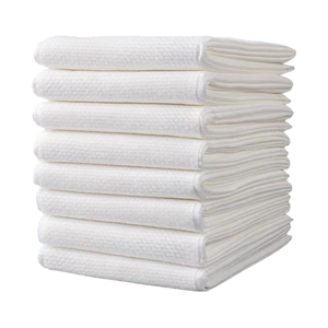 Nhà máy trực tiếp 60g bông dùng một lần sấy tóc khăn không dệt kỹ thuật để sử dụng nhà cho Thẩm mỹ viện & cửa hàng cắt tóc - Product Image 1