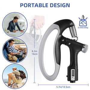 CZFIT Handgrip Hand Exerciser Gripper Grip Strengthener New Style <b>Strength</b> <b>Training</b> Adjustable Finger Hand Grip Strengthener - Product Image 4