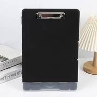 Boîte à documents A4 étanche avec porte-stylo, planche à écrire, organiseur de classement multifonction en plastique pour le rangement des papiers