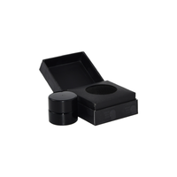 Boîte en papier pour concentré personnalisé, 5 ml, métallique, 5 grammes, 9 grammes, mini pot en verre pour cire, boîte cadeau, emballage
