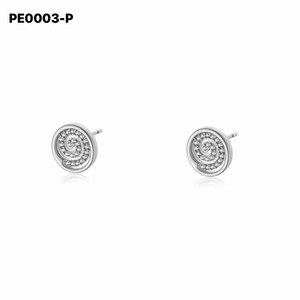 Pendientes de Moda con Circonita PE0003 para Mujer, Joyería de Alta Calidad - Product Image 1