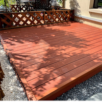 Planche de terrasse en composite bois-plastique (WPC) de 138x23 mm, 4ème génération, haute résistance, usage commercial, terrasse extérieure, composite bois-plastique gaufré