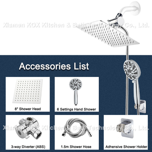 5 шт., ультратонкая насадка для душа - Product Image 5