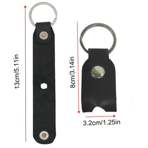 Porte-clés clé de batterie en cuir PU, étui portable pour clé de réglage de batterie, accessoire de protection et de rangement pour instrument de percussion - Product Image 3