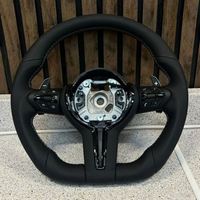 Volant de voiture en cuir en stock pour BMW F30 F10 F15 F36 F20 F22 F25 F32 M3 M5 E46 E60 E70 E90 E91 M Volant sport