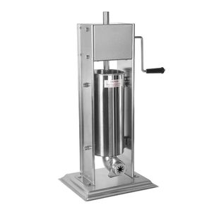 Poussoir à saucisses manuel vertical en acier inoxydable de 5 L pour la fabrication maison, avec 4 tubes offerts - Product Image 5