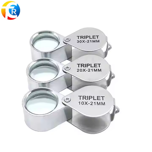 Gem Loupe Directe Fabrieksverkoop 10x Opvouwbare Sieraden Loupe Mini Juweliers Vergrootjes Zonder Licht - Product Image 3