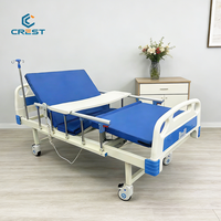 Lit médicalisé ABS personnalisé multifonctionnel manuel/électrique pour personnes âgées - Capacité 280 kg, garantie 3 ans, direct usine