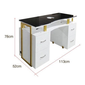 Mesa <span class=keywords><strong>de</strong></span> Manicura con Superficie <span class=keywords><strong>de</strong></span> Mármol Color Caqui 2026, Mesa <span class=keywords><strong>de</strong></span> Manicura <span class=keywords><strong>de</strong></span> Lujo para Salón <span class=keywords><strong>de</strong></span> Belleza, Mesa <span class=keywords><strong>de</strong></span> Trabajo Especial para Salones <span class=keywords><strong>de</strong></span> <span class=keywords><strong>Uñas</strong></span>, Venta al Por Mayor - Product Image 6