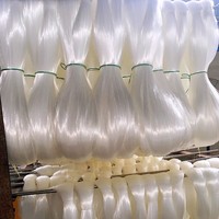 Cuerda de hilo de pesca Mono de nailon KD herramientas de pesca carrete plástico Henan de alta resistencia para pesca de carpa alta calidad 1MMX1000M blanco