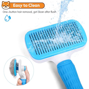 Dog Hair Remover <b>Brush</b> Cat Grooming and Care Comb for Long Hair Dog <b>Pet</b> Removes Hairs Cleaning Bath <b>Brush</b> Dog Supplies - Product Image 3