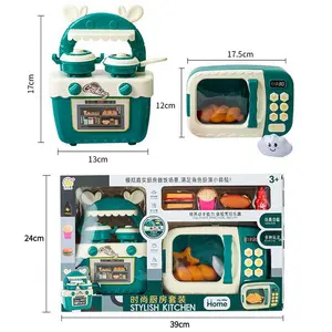 mini horno microondas juguete fascinante para Play Cooking