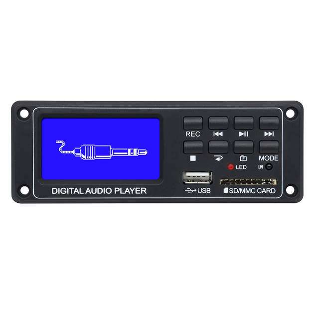 New Arrival USB MP3 Player Public Adress Amplifier Module With Display Screen TPM005D