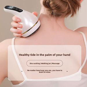 Nouvel Instrument Électrique Intelligent Rechargeable de Ventouses et de Gua Sha, Masseur Corporel Domestique Transfrontalier à Aspiration - Product Image 2