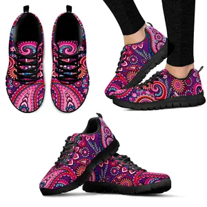 Fashion Flowers Women Shoes Breathable Mesh Sneaker Slip-on Beach Footwear With Wholesale Direct Sales Original Durable Shoe