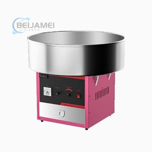 Machine à Barbe à Papa Mobile sur Roues avec Tiroir de Rangement et Contrôle de Température pour les Entreprises de Restauration Ambulante - Product Image 2