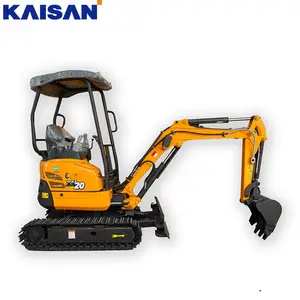 KAISAN 2 Tonnen Hydraulik bagger Mini bagger mit Kubota EPA Motor für USA CANADA