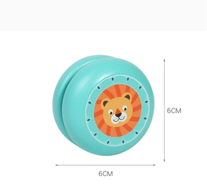 Jouet en <span class=keywords><strong>bois</strong></span> naturel classique personnalisé pour enfants, jeu en boucle avec <span class=keywords><strong>yoyo</strong></span> en <span class=keywords><strong>bois</strong></span> - Product Image 5