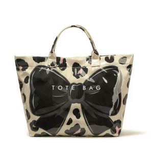 Bolsa de Compras de Tyvek Reutilizable, Resistente, Ligera, Duradera, Ecológica, con Lazo Colorido, Lavable, para Mujer, de Diseño, al por Mayor - Product Image 4