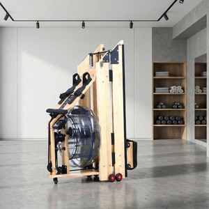 Rameur Commercial Professionnel à Résistance d'Eau Réglable pour Entraînement Intérieur et Remodelage Corporel Complet - Product Image 6