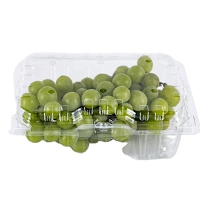 Hộp Đựng Nho Trái Cây Bằng Nhựa Trong Suốt Dùng Một Lần Vỏ Sò Đóng Gói Cho Nho - Product Image 5
