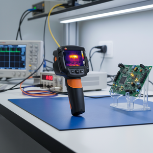 Industrial Grade Testo 869 Infrared <b>Thermal</b> <b>Imager</b> with 5 Color Palettes USB Connectivity for Floor Heating Pipe Fault Detection - Product Image 6