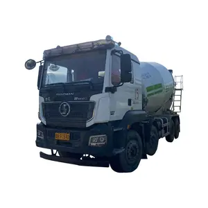 Used Shacman Delong M3000S Cement Irrigation Mixer Truck 340hp Heavy Construction Vehicles 8x4 14cbm Concrete Mixer Truck