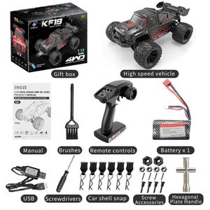 Premium RC nuevo diseño para niños regalos de cumpleaños Cool KF18 coche 55 KM/H Motor sin escobillas bicicleta de alta velocidad Rally <span class=keywords><strong>Buggy</strong></span> 1/14 escala 2,4G 4 - Product Image 6