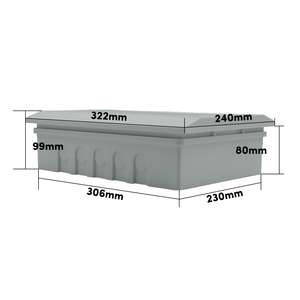 Bao vây <span class=keywords><strong>s</strong></span>ắt với đường <span class=keywords><strong>s</strong></span>ắt cố định, 8-24 cách, điện áp 110V-240V, hộp phân phối điện nặng cho ngôi nhà - Product Image 4