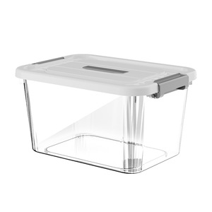 Thickened Transparent Storage <b>Box</b> 20-35L With Lid For Home Car Clothes <b>Toy</b> Snack Organizer - Product Image 5
