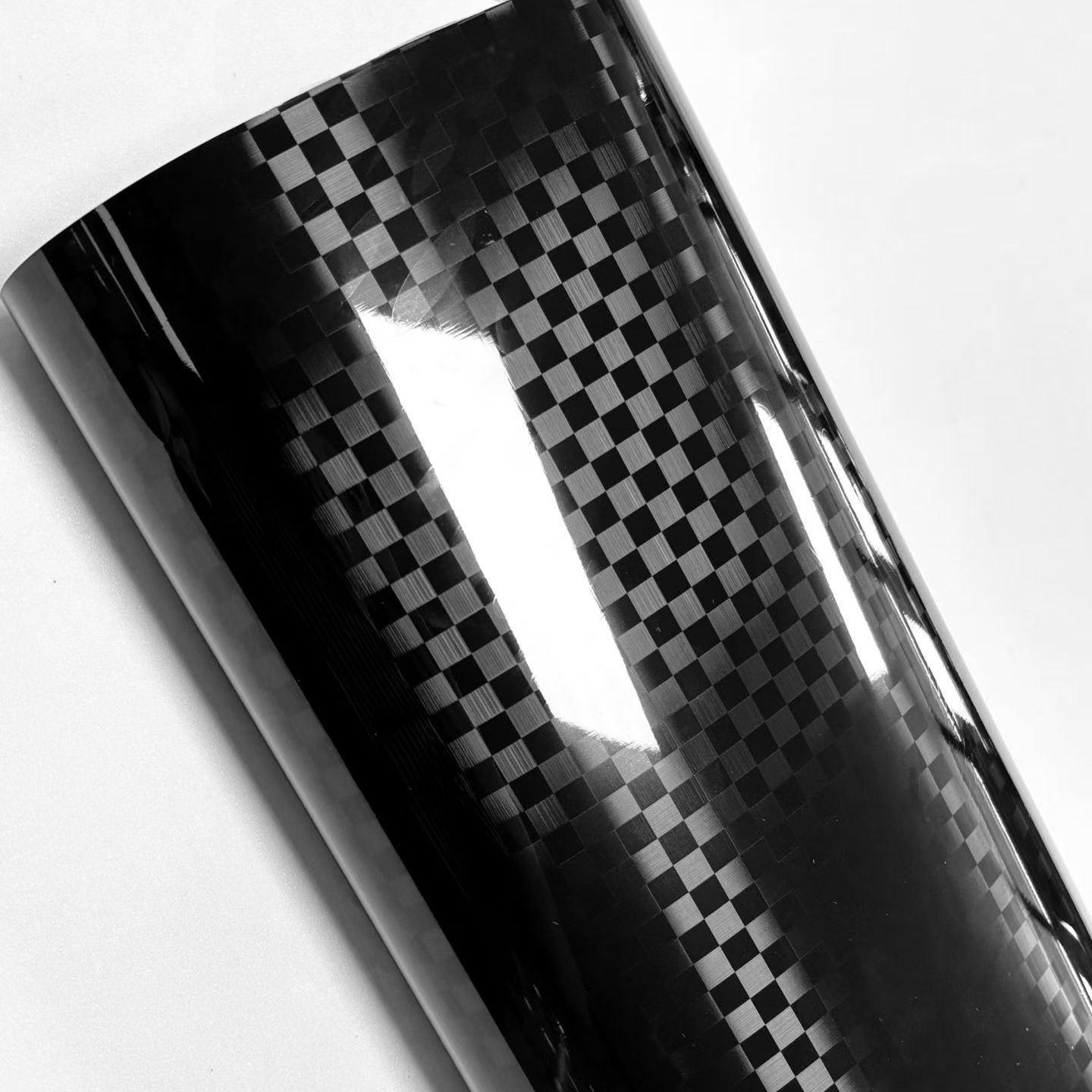Nano TPF Checkered Pattern Black
