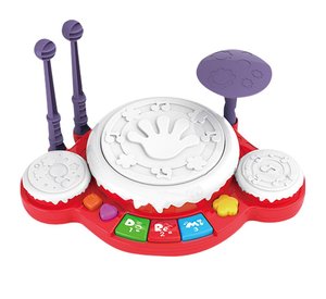 Educational Toy Musical Instrument Plastic Hand Clapping Electronic Cartoon Jazz Baby <b>Drum</b> Set - Product Image 1