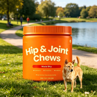 Complément alimentaire à mâcher pour chiens à la glucosamine OEM ODM, pour les hanches et les articulations, améliore la mobilité des chiots aux chiens seniors