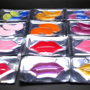 MLM ผลิตภัณฑ์แต่งหน้าคุณภาพสูง บำรุงผิวหน้า ลิปมาส์ก แบรนด์ส่วนตัว แผ่นมาส์กใต้ตาไฮโดรเจลคอลลาเจน ตัวอย่างฟรี - Product Image 4