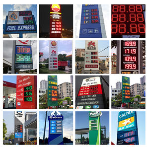 Penjualan Terbaik pompa <span class=keywords><strong>Gas</strong></span> 888.8 6 inci 8 inci 12 skala luar ruangan LED stasiun <span class=keywords><strong>Gas</strong></span> Digital untuk dijual - Product Image 4