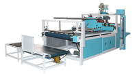 Plieuse-colleuse semi-automatique pour emballages en carton, boîtes d'expédition en carton ondulé, machines