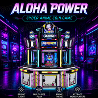 Jeux à monnayeur personnalisés OEM/ODM pour parcs d'attractions, construits comme des machines de poussée de pièces d'arcade, avec une qualité stable et un approvisionnement en machines de poussée de pièces