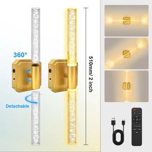 Lámpara de pared LED de interior, lámpara de pared nórdica de lujo para sala de estar, dormitorio, mesita de noche, lámpara de fondo, decoración del hogar, accesorio de iluminación moderno - Product Image 5