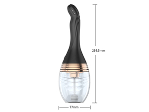 Elektrische Hygeian Siliconen Klysma Bol Spuit Vaginale Anale Schone Douche Voor Mannen Vrouwen Volwassen - Product Image 5