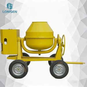 เครื่องผสมคอนกรีต CM350-2A แบบ 2 ล้อ สำหรับงานก่อสร้างบ้านในชนบทและงานก่อสร้างถนน - Product Image 4
